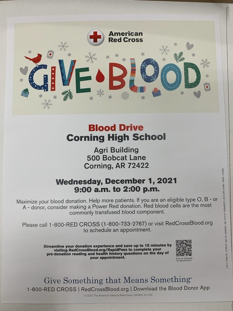 blood drive flyer 